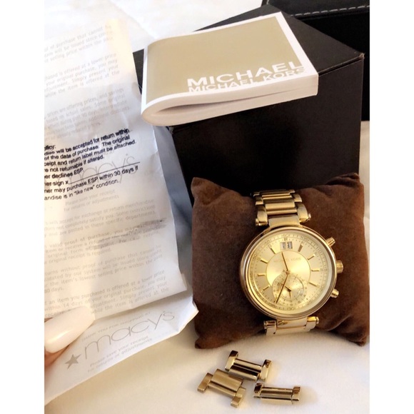 Michael Kors Accessories - Authentic Michael Kors Gold watch